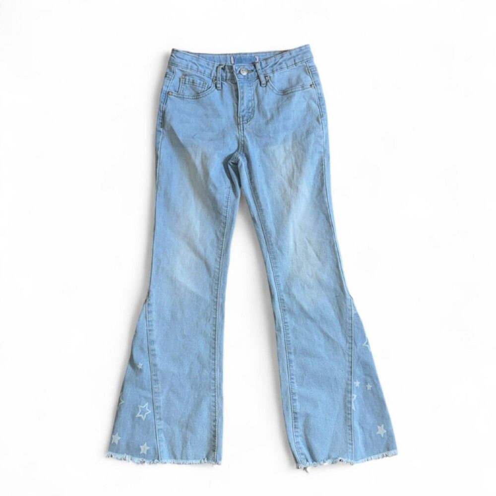 Girls 1st Kiss brand Light blue Flared jeans sz 10